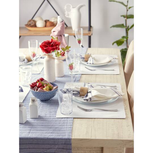 DII® Eco-Friendly Fine Ribbed Placemats